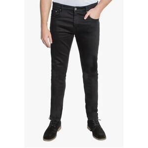 NEW HAWKS BAY skinny stretch twill jeans in black